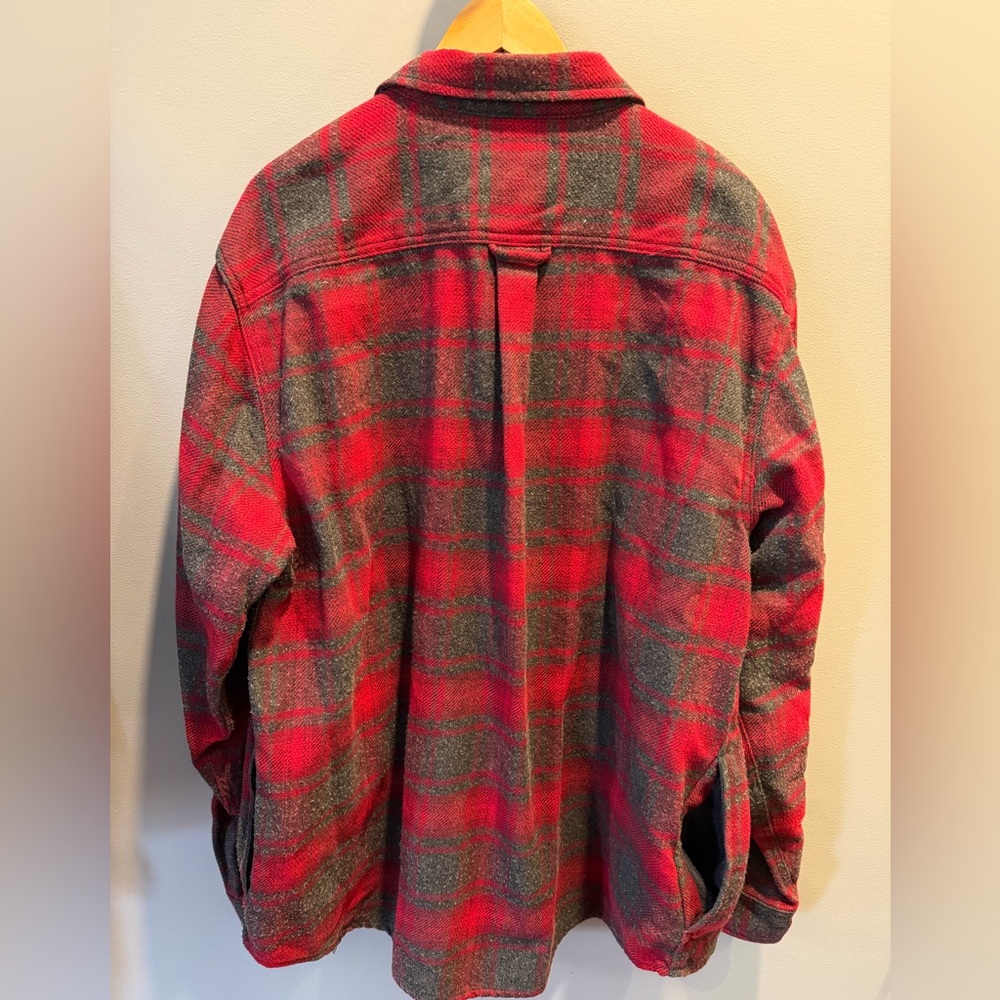 Orvis Plaid Shirt Jacket - Picture 3 of 4